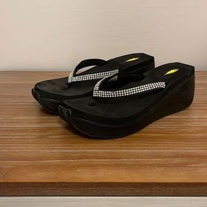 Volatile Wedge Sandals